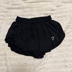 Black Women's Athletic Shorts